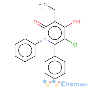 CAS No:685888-95-3 5-Chloro-3-ethyl-4-hydroxy-1,6-diphenyl-1H-pyridin-2-one