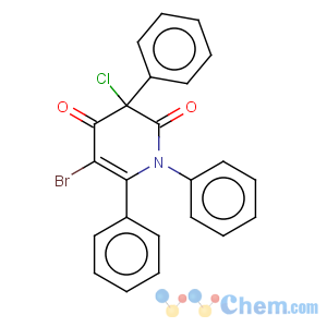 CAS No:685889-03-6 5-Bromo-3-chloro-1,3,6-triphenyl-1H-pyridine-2,4-dione