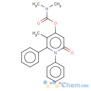 CAS No:685889-17-2 Dimethyl-carbamic acid 5-methyl-2-oxo-1,6-diphenyl-1,2-dihydro-pyridin-4-yl ester