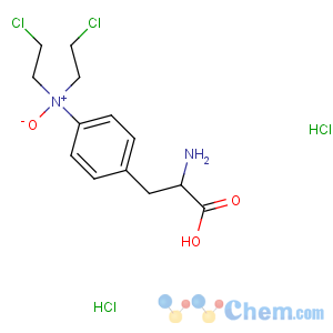 CAS No:685898-44-6 4-[(2S)-2-amino-2-carboxyethyl]-N,N-bis(2-chloroethyl)benzeneamine<br />oxide;dihydrochloride