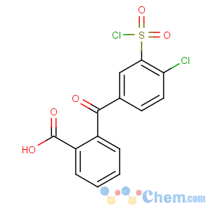 CAS No:68592-12-1 2-(4-chloro-3-chlorosulfonylbenzoyl)benzoic acid