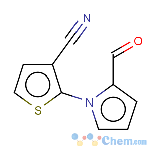 CAS No:68593-68-0 2-(2-Formyl-1H-pyrrol-1-yl)thiophene-3-carbonitrile