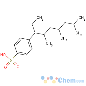 CAS No:68608-88-8 4-(4,6,8-trimethylnonan-3-yl)benzenesulfonic acid