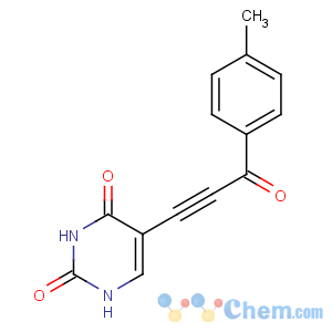 CAS No:68610-65-1 5-[3-(4-methylphenyl)-3-oxoprop-1-ynyl]-1H-pyrimidine-2,4-dione