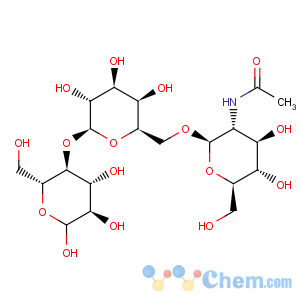CAS No:68665-69-0 4-o-(6-o-[2-acetamido-2-deoxy-beta-d-gluco-pyranosyl]-beta-d-galacto-pyranosyl)-d-gluco-pyranose