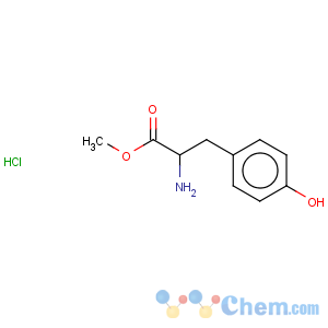 CAS No:68697-61-0 Tyrosine, methyl ester,hydrochloride (1:1)