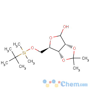 CAS No:68703-51-5 5-O-(tert-Butyldimethylsilyl)-2,3-O-isoproylidene-D-ribofuranose