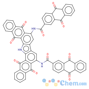 CAS No:6871-80-3 2-Anthracenecarboxamide,N,N'-(10,15,16,17-tetrahydro-5,10,15,17-tetraoxo-5H-dinaphtho[2,3-a:2',3'-i]carbazole-6,9-diyl)bis[9,10-dihydro-9,10-dioxo-(9CI)