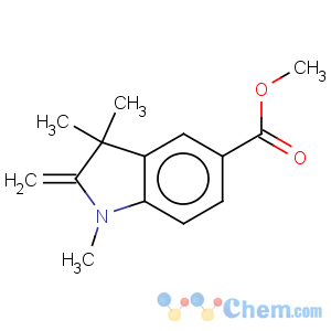 CAS No:6872-10-2 1,3,3-trimethyl-2-methylene-5-indolinecarboxylic acid methyl ester