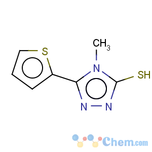 CAS No:68744-66-1 3H-1,2,4-Triazole-3-thione,2,4-dihydro-4-methyl-5-(2-thienyl)-