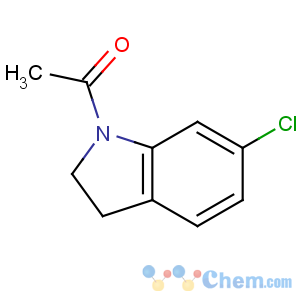 CAS No:68748-67-4 1-(6-chloro-2,3-dihydroindol-1-yl)ethanone
