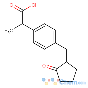 CAS No:68767-14-6 2-[4-[(2-oxocyclopentyl)methyl]phenyl]propanoic acid