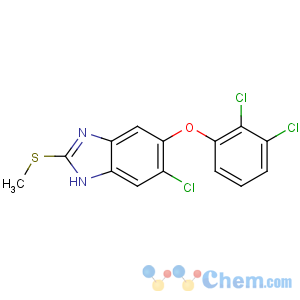 CAS No:68786-66-3 6-chloro-5-(2,3-dichlorophenoxy)-2-methylsulfanyl-1H-benzimidazole
