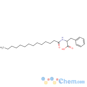 CAS No:68792-49-4 (2S)-3-phenyl-2-(tetradecanoylamino)propanoic acid