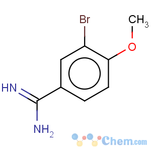 CAS No:687985-65-5 3-Bromo-4-methoxy-benzamidine