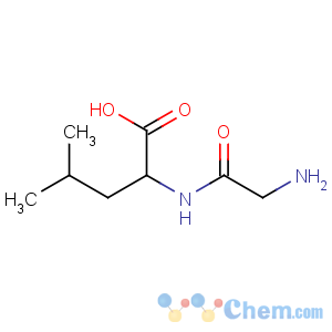 CAS No:688-14-2 2-[(2-aminoacetyl)amino]-4-methylpentanoic acid
