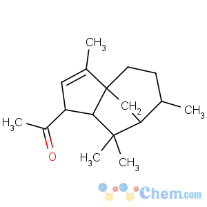 CAS No:68867-57-2 1-(Octahydro-3,6,8,8-tetramethyl-1H-3a,7-methanoazulenyl)acetone, didehydro derivative