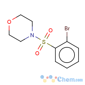 CAS No:688798-57-4 4-[(2-bromophenyl)sulphonyl]morpholine