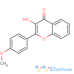 CAS No:6889-78-7 3-hydroxy-2-(4-methoxyphenyl)chromen-4-one
