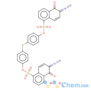 CAS No:68901-24-6 1-Naphthalenesulfonicacid, 6-diazo-5,6-dihydro-5-oxo-, 1,1'-(thiodi-4,1-phenylene) ester