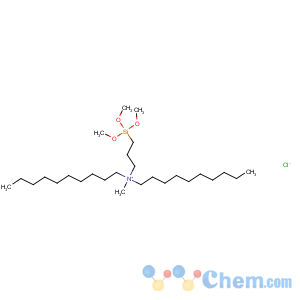 CAS No:68959-20-6 didecyl-methyl-(3-trimethoxysilylpropyl)azanium