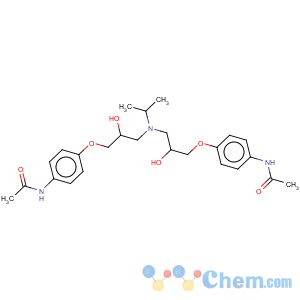 CAS No:68959-60-4 N,N-(((1-Methylethyl)imino)bis((2-hydroxy-3,1-propanediyl)oxy-4,1-phenylene))bisacetamide