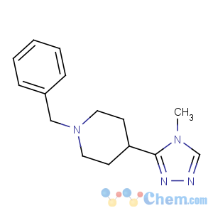 CAS No:689761-26-0 1-benzyl-4-(4-methyl-1,2,4-triazol-3-yl)piperidine