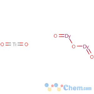 CAS No:68993-46-4 Dysprosium(III) titanium oxide