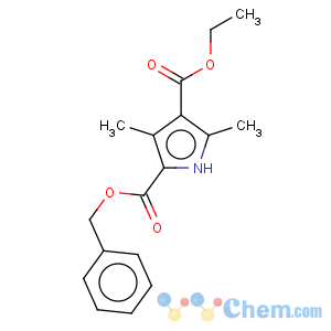 CAS No:68999-91-7 2-Benzyloxycarbonyl-3,5-dimethyl-4-ethoxycarbonylpyrrole