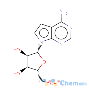 CAS No:69-33-0 7H-Pyrrolo[2,3-d]pyrimidin-4-amine,7-b-D-ribofuranosyl-