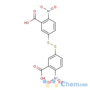 CAS No:69-78-3 5-[(3-carboxy-4-nitrophenyl)disulfanyl]-2-nitrobenzoic acid