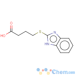 CAS No:69002-94-4 4-(1H-Benzoimidazol-2-ylsulfanyl)-butyric acid