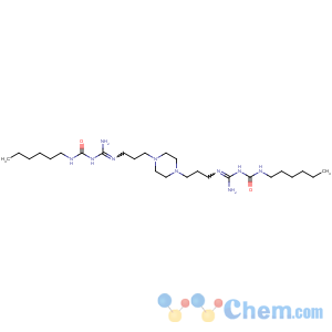 CAS No:69017-89-6 1-[N'-[3-[4-[3-[[amino-(hexylcarbamoylamino)methylidene]amino]propyl]<br />piperazin-1-yl]propyl]carbamimidoyl]-3-hexylurea
