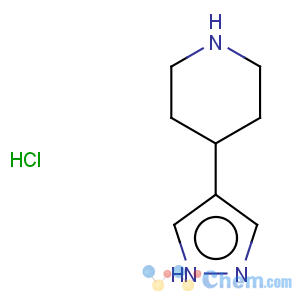 CAS No:690261-96-2 Piperidine,4-(1H-pyrazol-4-yl)-, hydrochloride (1:2)