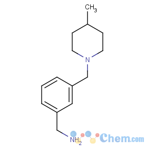 CAS No:690632-06-5 [3-[(4-methylpiperidin-1-yl)methyl]phenyl]methanamine