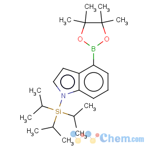 CAS No:690632-17-8 1-(Triisopropylsilyl)-1H-indole-4-boronic acid, pinacol ester