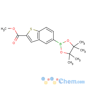 CAS No:690632-26-9 methyl<br />5-(4,4,5,5-tetramethyl-1,3,<br />2-dioxaborolan-2-yl)-1-benzothiophene-2-carboxylate