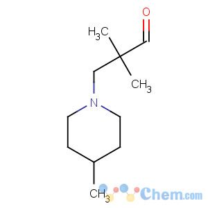 CAS No:690632-29-2 2,2-Dimethyl-3-(4-methylpiperidino)propanal