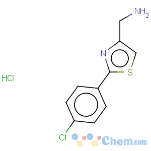 CAS No:690632-35-0 [2-(4-Chlorophenyl)-1,3-thiazol-4-yl]methanamine hydrochloride