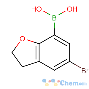 CAS No:690632-72-5 (5-bromo-2,3-dihydro-1-benzofuran-7-yl)boronic acid