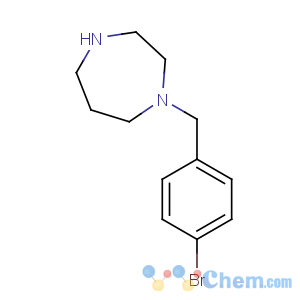 CAS No:690632-73-6 1-[(4-bromophenyl)methyl]-1,4-diazepane