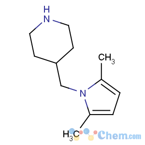 CAS No:690632-77-0 4-[(2,5-dimethylpyrrol-1-yl)methyl]piperidine