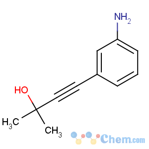 CAS No:69088-96-6 4-(3-aminophenyl)-2-methylbut-3-yn-2-ol
