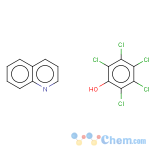 CAS No:6912-19-2 pentachlorophenol - quinoline (1:1)