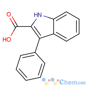 CAS No:6915-67-9 3-phenyl-1H-indole-2-carboxylic acid
