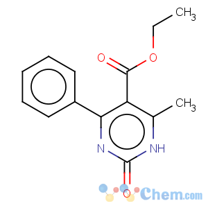 CAS No:69207-36-9 5-Pyrimidinecarboxylicacid, 1,2-dihydro-4-methyl-2-oxo-6-phenyl-, ethyl ester