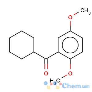CAS No:69210-90-8 Methanone, cyclohexyl(2,5-dimethoxyphenyl)-