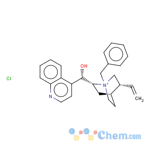 CAS No:69221-14-3 Cinchonanium,9-hydroxy-1-(phenylmethyl)-, chloride, (9S)-