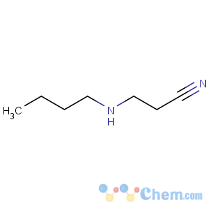 CAS No:693-51-6 Propanenitrile,3-(butylamino)-