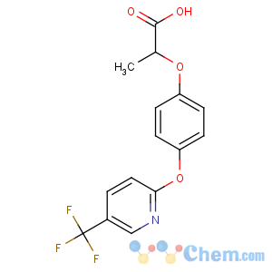 CAS No:69335-91-7 2-[4-[5-(trifluoromethyl)pyridin-2-yl]oxyphenoxy]propanoic acid